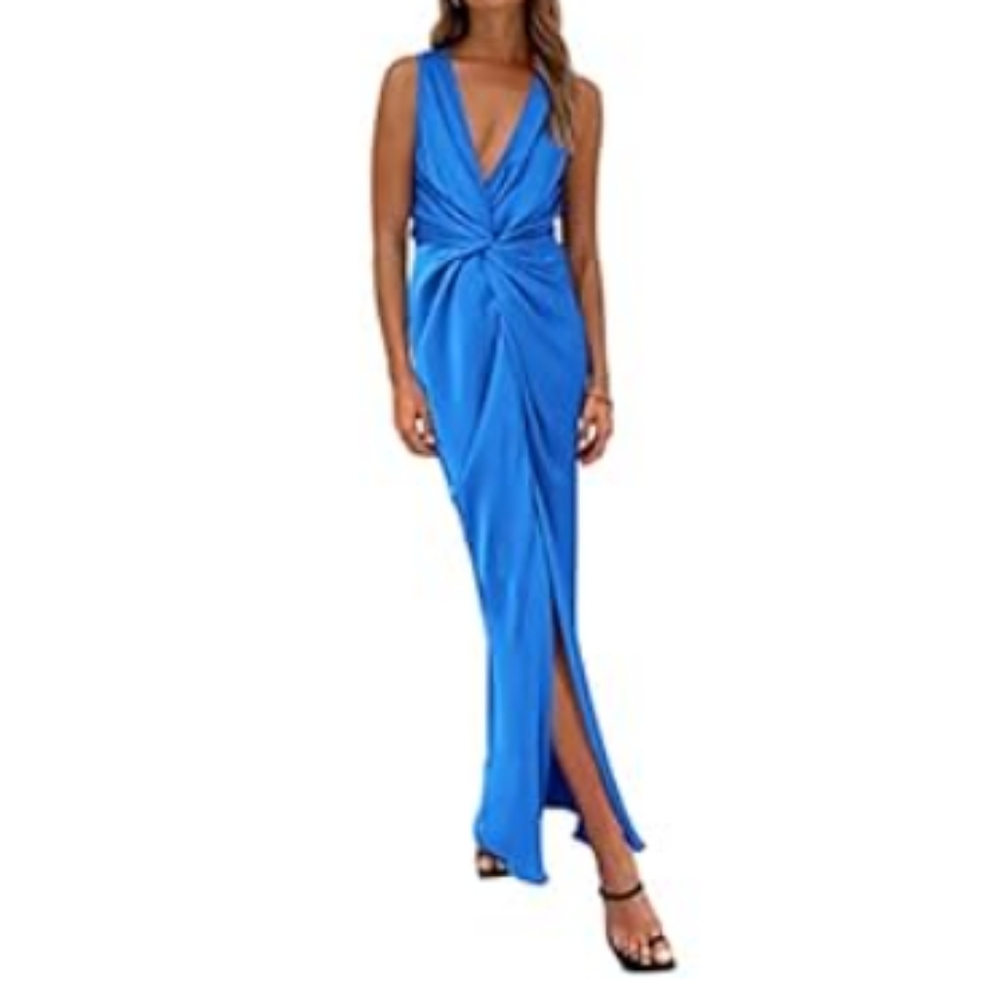 Elegant Blue Evening Gown